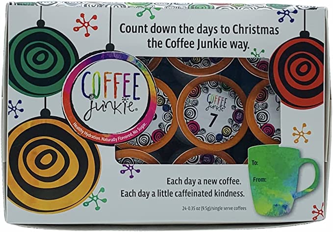 Coffee Junkie - Advent Calendar DECAF 25 CT  K cups