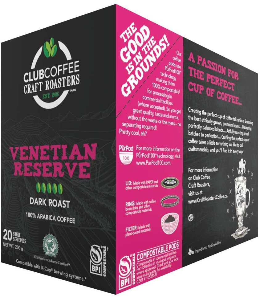 Club Coffee - Venetian Reserve 20