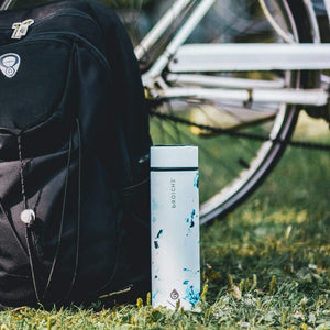 Grosche  -  Chicago Water Bottle White Marble