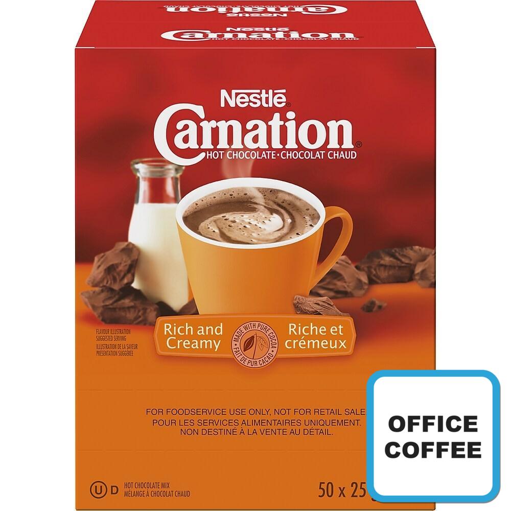 Nestle Carnation Hot Chocolate, 50 X 25g (Office Coffee)