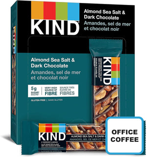 Almond Salt Dark Chocolate Kind Bar 12 x 40gr (Office Coffee)