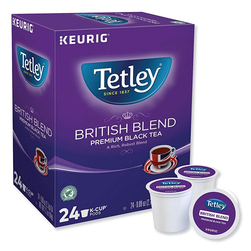 
            
                Load image into Gallery viewer, GMCR Tetley K CUP British Blend 24 CT
            
        