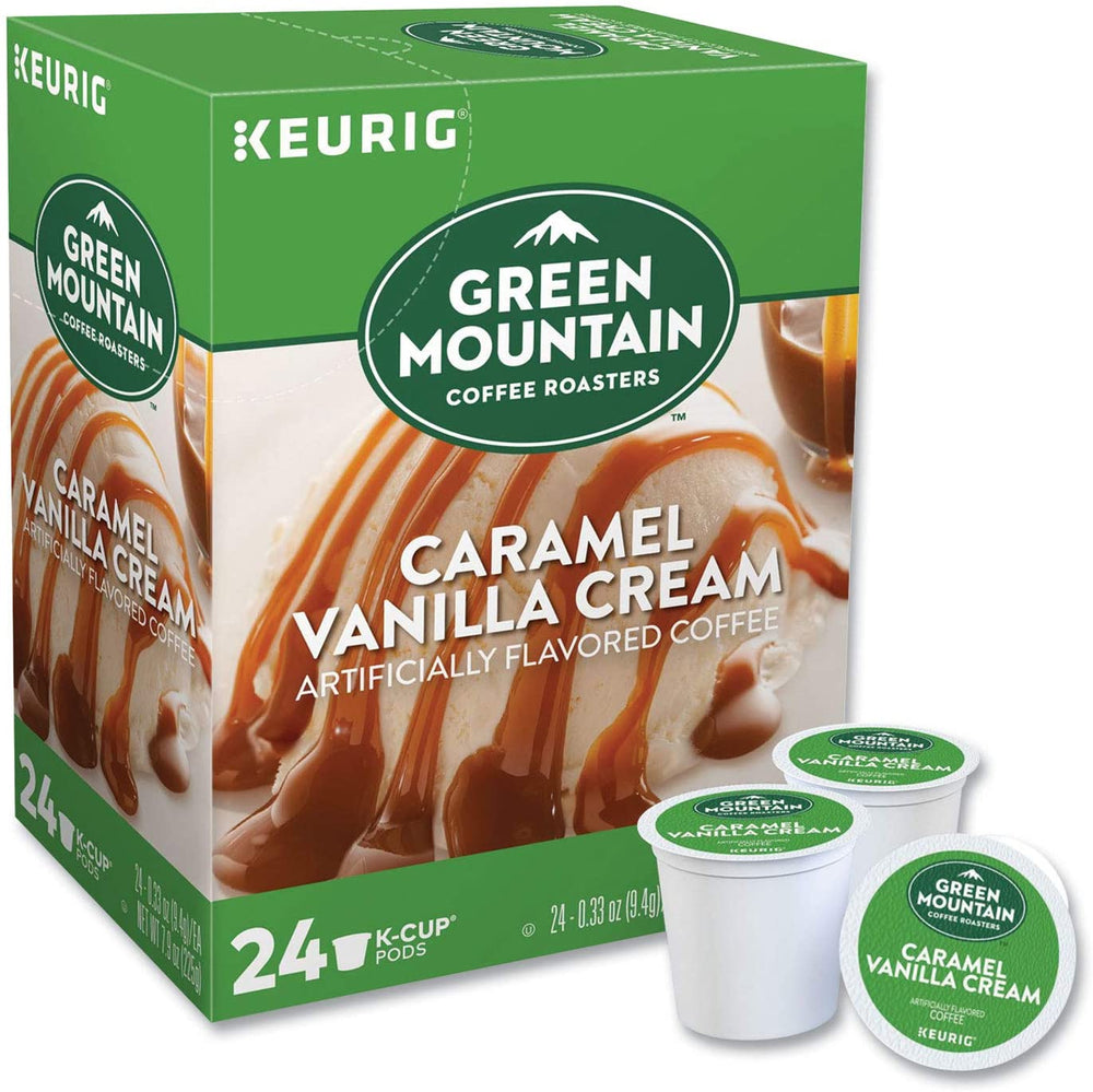 GMCR K CUP Flav Coffee Caramel Van Cream 24 CT