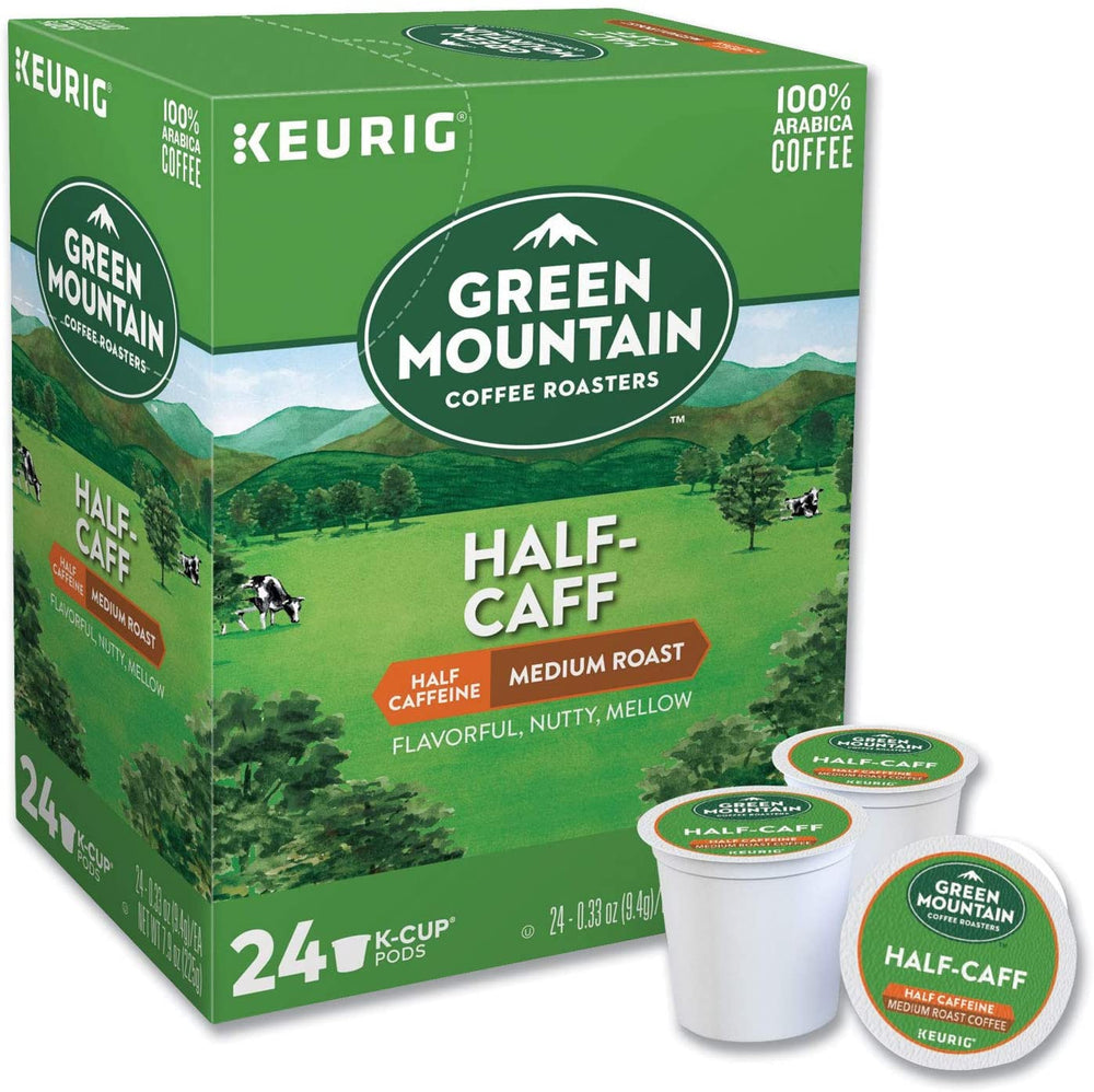 
            
                Load image into Gallery viewer, GMCR K CUP Half-Caff Decaf 24 CT
            
        
