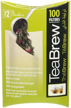 Tea Brew Filters - Loose Leaf Tea 1-5 cups