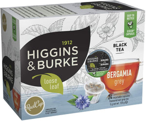 Higgins & Burke RC Loose Leaf Tea Bergamia Grey 24 CT