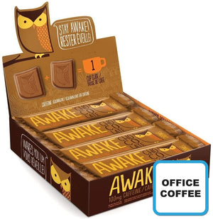 AWAKE Milk Chocolate Bites 2pack 12x30grs  (Office Coffee)