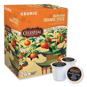 GMCR Celestial Tea K CUP Mandarin Orange Spice 24 CT