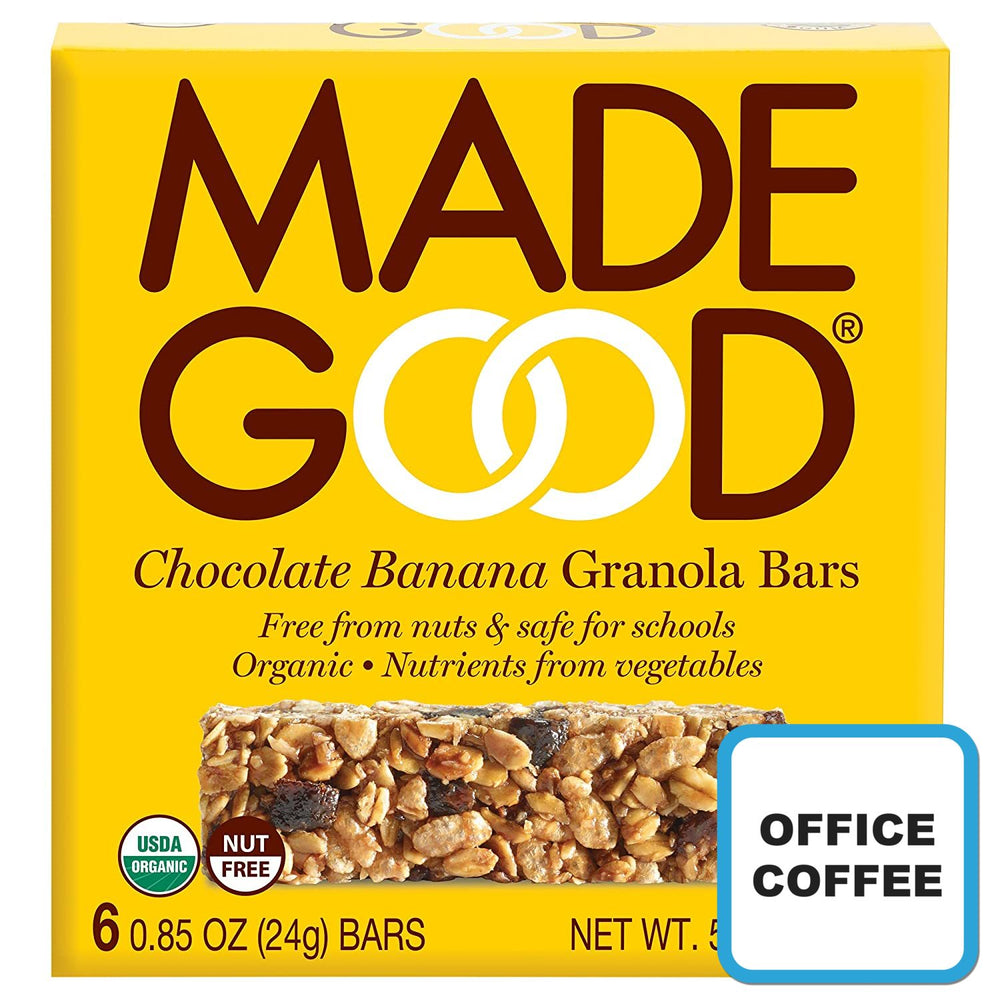 Chocolate Banana Granola Made Good 5 x 24gr (Office Coffee)