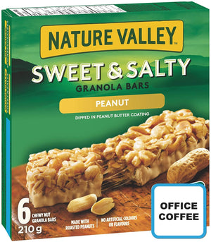 Granola Bars Granola Bars Peanut 6 x 23gr (Office Coffee)