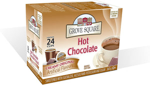 Grove Square Hot Chocolate Creamy Original HC 24 CT