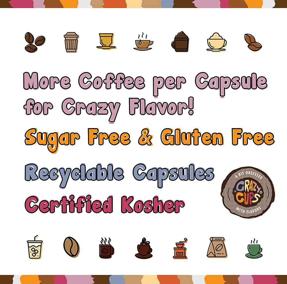 Crazy Cup DECAF Cinnamon French Toast 22 CT