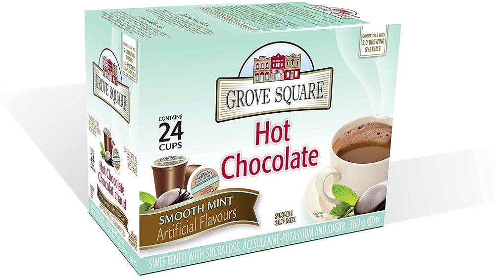 Grove Square Hot Chocolate Mint HC 24 CT.....  DISC