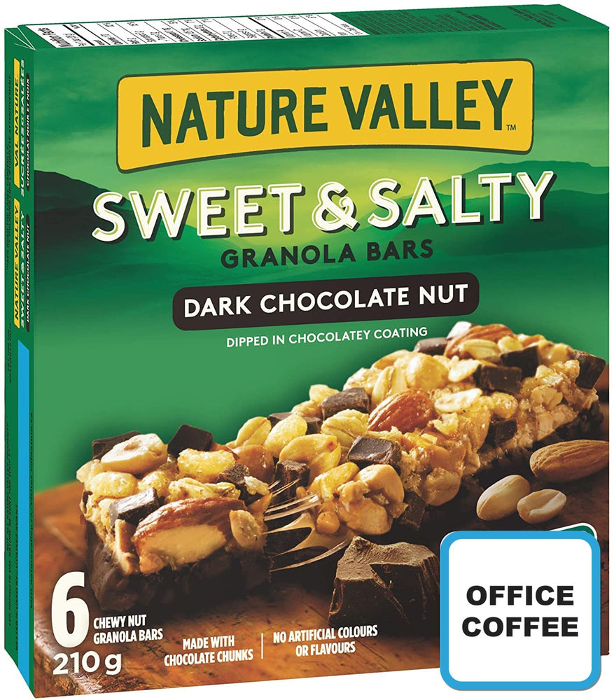 Granola Bars Granola Bars Dark Chocolate 6 x 23gr (Office Coffee)