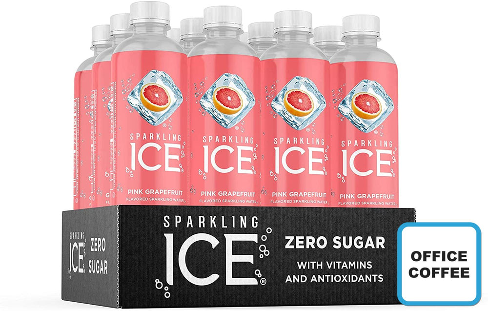 Sparkling Ice  Pink Grapefruit Carbonated Drinks 503ml (Office Coffee)