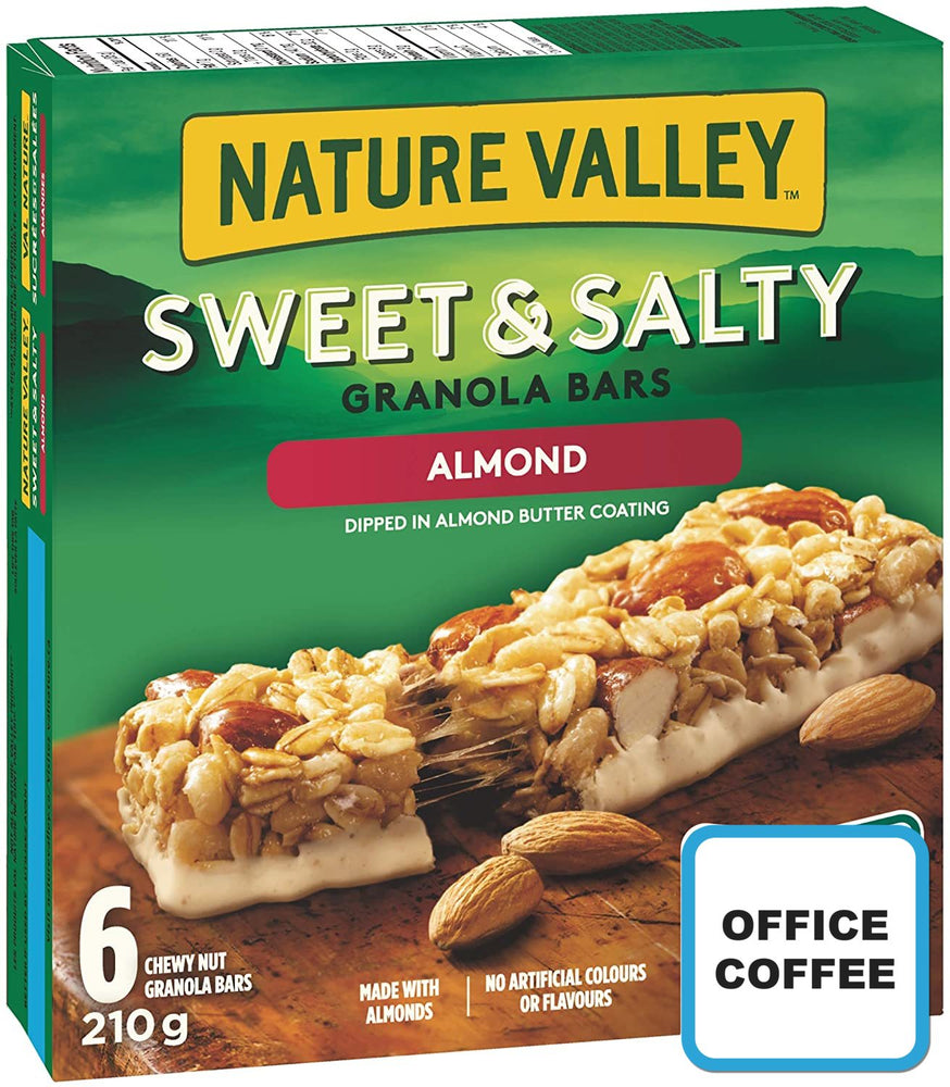 Granola Bars Granola Bars Roasted Almond 6 x 23gr (Office Coffee)