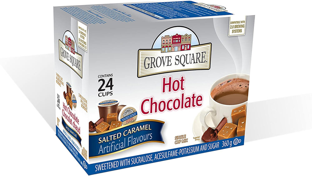 
            
                Load image into Gallery viewer, Grove Square Salted Caramel HC 24 CT
            
        