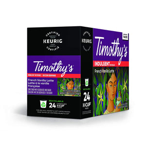 TIMOTHY'S K CUP French Vanilla Latte 24 CT