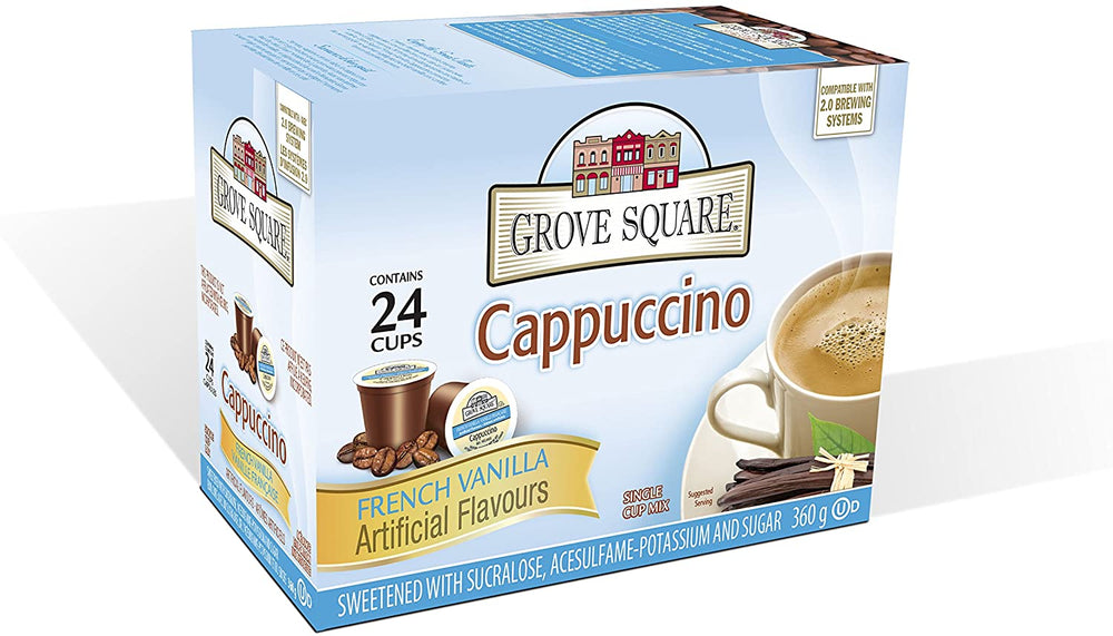 Grove Square French Vanilla Cappuccino 24 CT