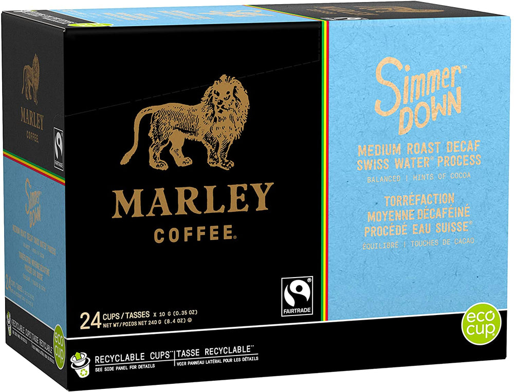 
            
                Load image into Gallery viewer, Marley Simmer Down Decaf 24 CT
            
        