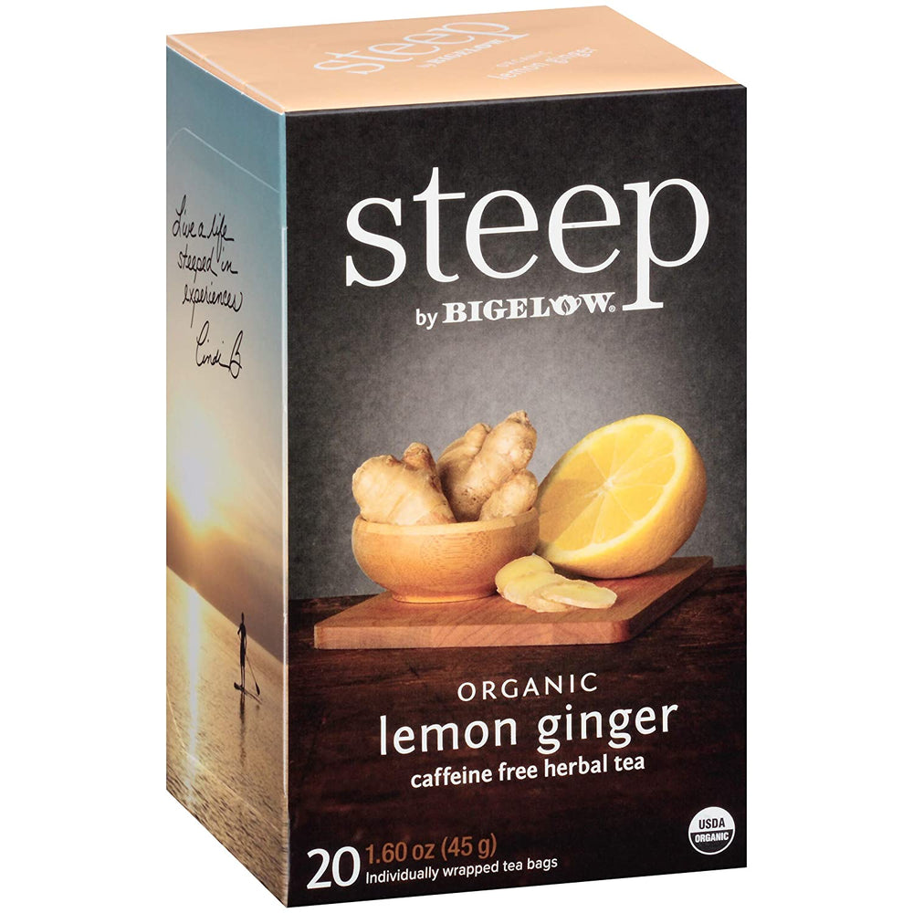 Bigelow Steep Lemon Ginger 20 CT