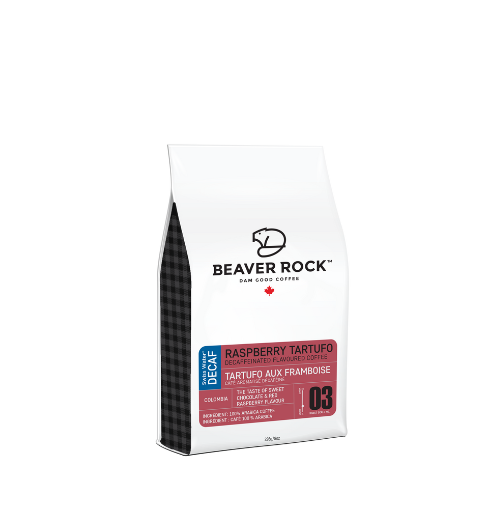 Beaver Rock Raspberry Tartufo Decaf 8oz