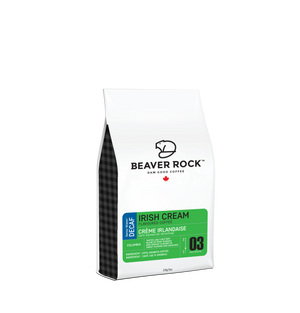 Beaver Rock Irish Cream Decaf Beans 8oz