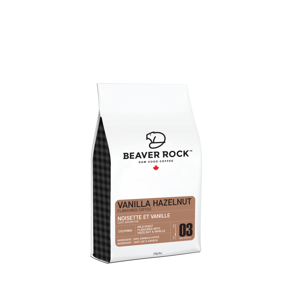 Beaver Rock Vanilla Hazelnut Beans 8oz