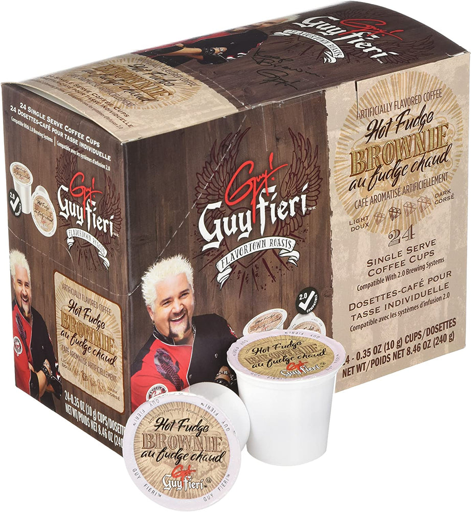 Guy Fieri K CUP Hot Fudge Brownie 24 CT