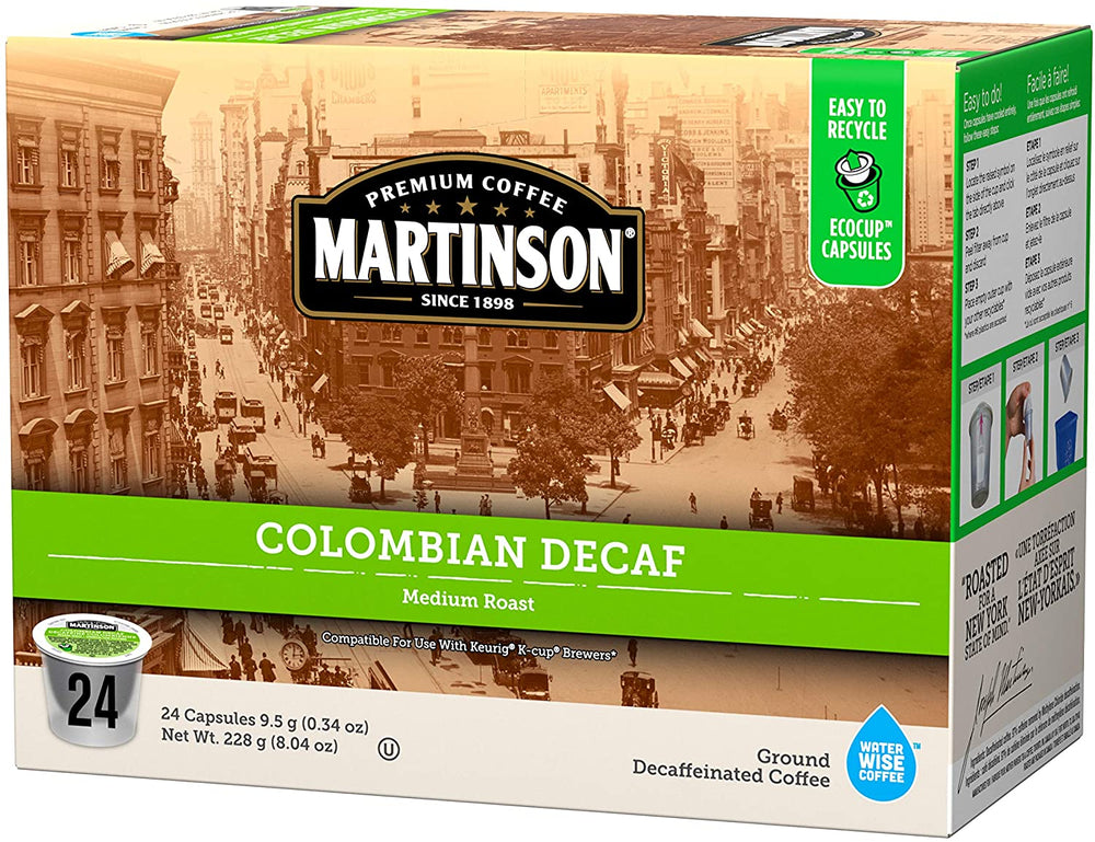 Martinson Coffee RC Colombian DECAF 24 CT