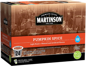 Martinson Coffee RC Pumpkin Pie 24 CT