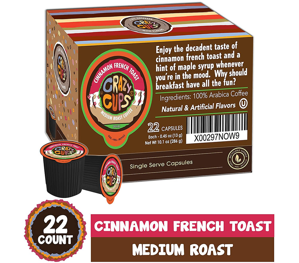 Crazy Cups Peanut Better & Jelly K Cup Pods - Coffee Crazy