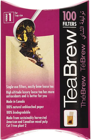 Tea Brew Filters - Loose Leaf Tea 1-5 cups