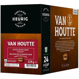 
            
                Load image into Gallery viewer, Van Houtte House Dark K-Cup 24 CT
            
        