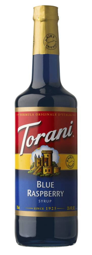 Torani Blue Raspberry Syrup 750ml