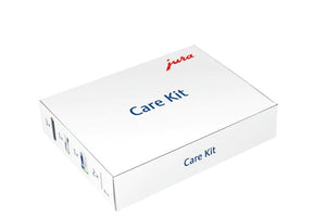 New JURA Care Kit Includes: (3) Claris Smart Filters (1) 3-phase cleaning tablets (6 pack) (1) 90g Milk system cleaning tabs (2) Silicone milk hoses