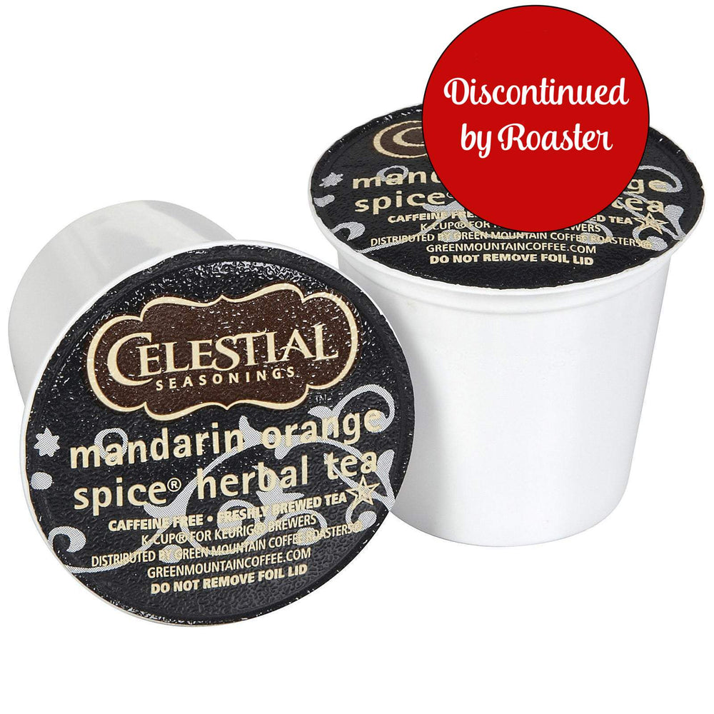 GMCR Celestial Tea K CUP Mandarin Orange Spice 24 CT