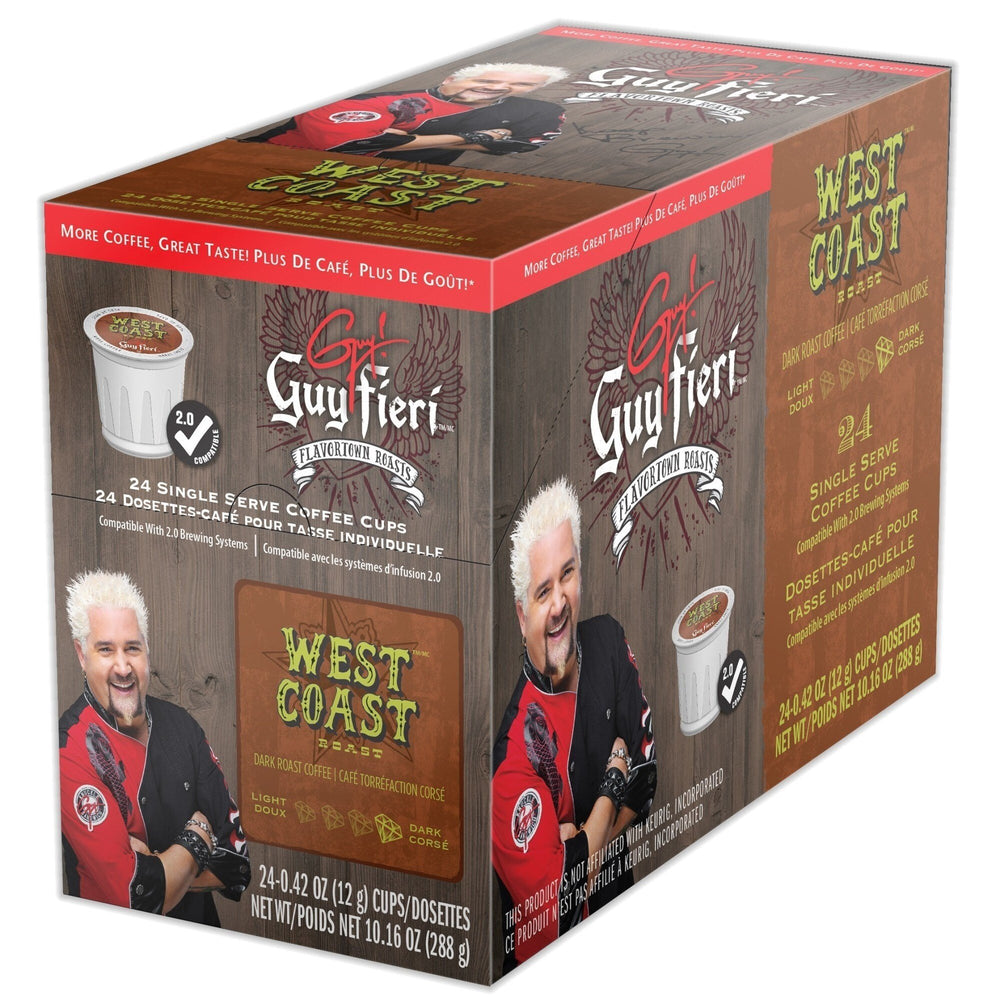 Guy Fieri K CUP West Coast Roast 24 CT