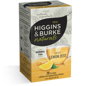 Higgins & Burke Sweet Lemon Zest bags