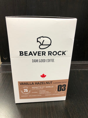 Beaver Rock DECAF Vanilla Hazelnut 25 CT