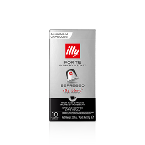 illy® - Nespresso® Compatible Capsules - FORTE roast 10 ct