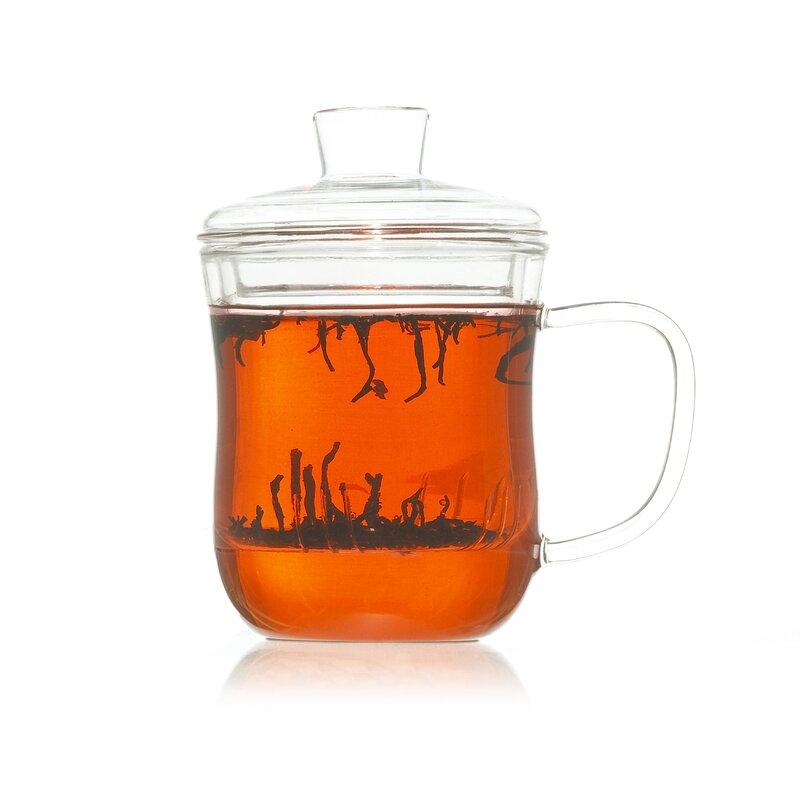Grosche  -  Kent Tea Cup w/ glass infuser 350ml