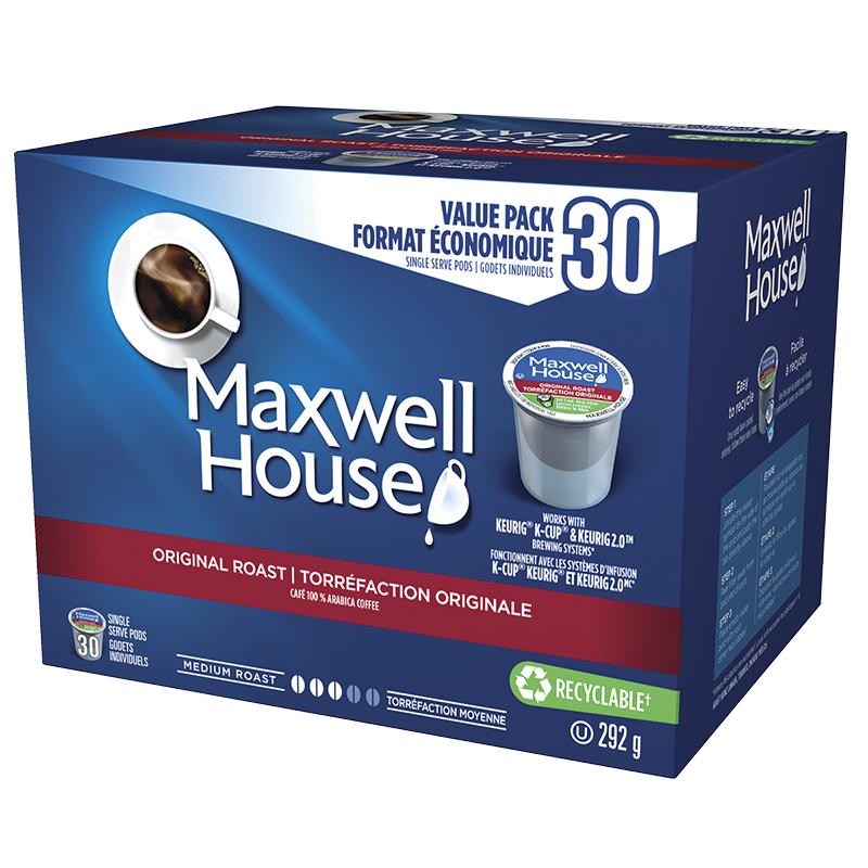 
            
                Load image into Gallery viewer, Nabob Maxwell House 30 CT
            
        