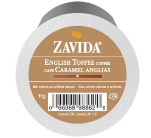 Zavida Z Cups English Toffee 24 CT