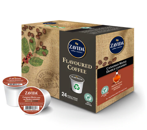 Zavida Z Cups Canadian Maple 24 CT