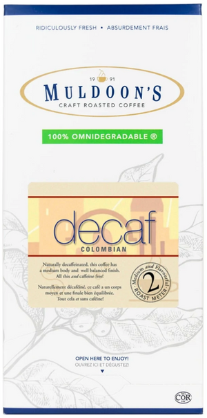 Muldoon's - Columbian Decaf Pods