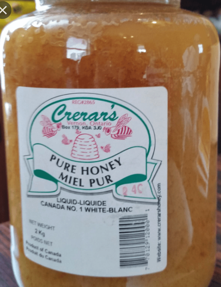 Crerar's Honey -  Pure White 500g