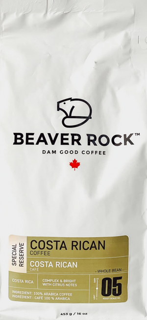 Beaver Rock (SPEC RESERVE) Costa Rica TERRAZU Beans 12 oz