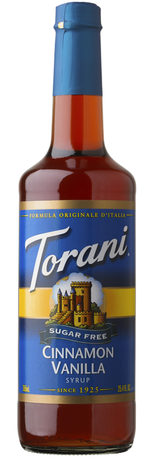Torani Sugar Free Cinnamon Vanilla 750 mL