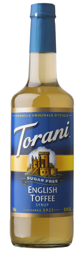 Torani Sugar Free English Toffee 750ml